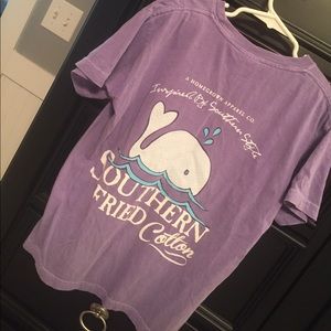 youth southern fried cotton t-shirt
